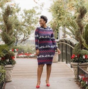 Christmas Sweater Dress